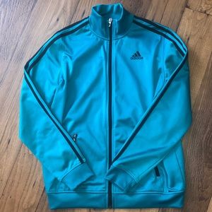 Adidas Track Jacket Turquoise